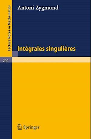 Integrales Singulieres