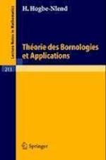 Theorie Des Bornologies Et Applications