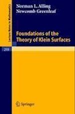 Foundations of the Theory of Klein Surfaces
