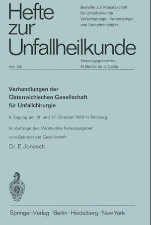 Verhandlungen der Österreichischen Gesellschaft für Unfallchirurgie