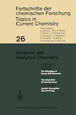 Inorganic and Analytical Chemistry