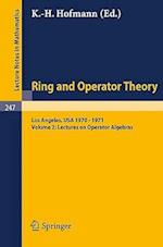 Tulane University Ring and Operator Theory Year, 1970-1971