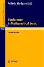 Conference in Mathematical Logic - London '70