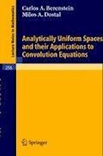 Analytically Uniform Spaces and Their Applications to Convolution Equations