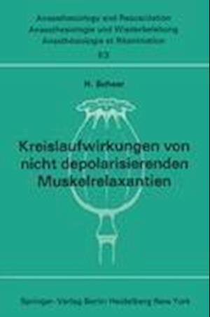 Kreislaufwirkungen von nicht depolarisierenden Muskelrelaxantien