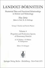 Properties and Production Spectra of Elementary Particles / Eigenschaften Und Erzeugungsspektren Von Elementarteilchen