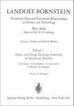 Elastic and Charge Exchange Scattering of Elementary Particles / Elastische und Ladungsaustausch-Streuung von Elementarteilchen