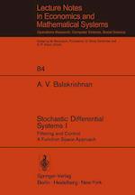 Stochastic Differential Systems I