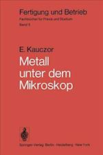 Metall Unter dem Mikroskop