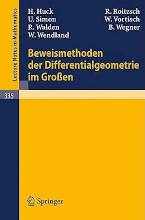 Beweismethoden Der Differentialgeometrie Im Großen