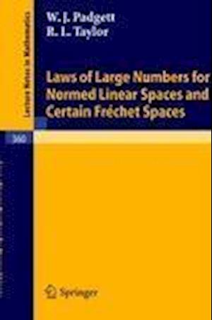 Laws of Large Numbers for Normed Linear Spaces and Certain Frechet Spaces