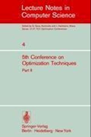 Fifth Conference on Optimization Techniques: Rome 1973