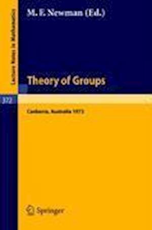 Proceedings of the Second International Conference on the Theory of Groups