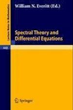 Spectral Theory and Differential Equations