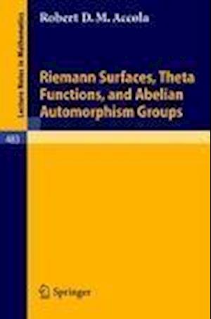 Riemann Surfaces, Theta Functions, and Abelian Automorphisms Groups