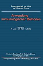 Anwendung immunologischer Methoden