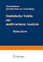 Statistische Tafeln Zur Multivariaten Analysis