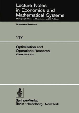 Optimization and Operations Research
