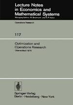 Optimization and Operations Research