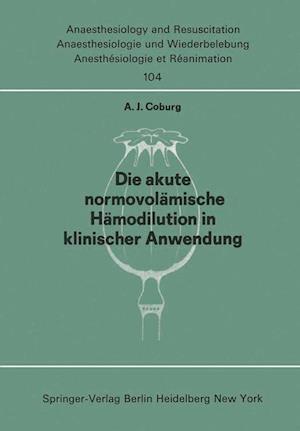 Die akute normo—volämische Hämodilution in klinischer Anwendung