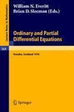 Ordinary and Partial Differential Equations