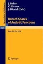 Banach Spaces of Analytic Functions.