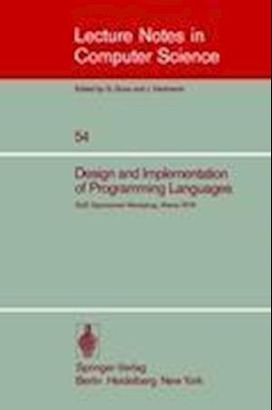 Design and Implementation of Programming Languages