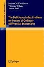 The Deficiency Index Problem for Powers of Ordinary Differential Expressions