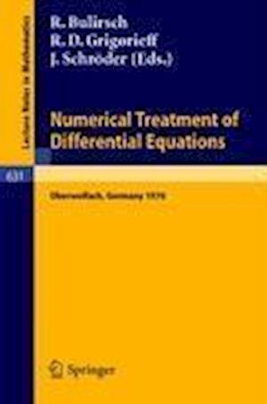 Numerical Treatment of Differential Equations