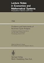 Problems and Instruments of Business Cycle Analysis