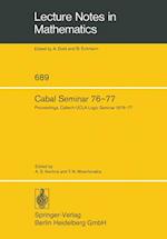 Cabal Seminar 76–77
