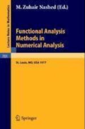 Functional Analysis Methods in Numerical Analysis