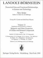 Spinels, Fe Oxides, and Fe-Me-O Compounds / Spinelle, Fe-Oxide Und Fe-Me-O-Verbindungen