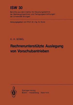 Rechnerunterstützte Auslegung von Vorschubantrieben