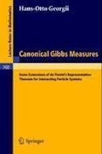 Canonical Gibbs Measures