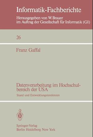 Datenverarbeitung im Hochschulbereich der USA