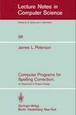 Computer Programs for Spelling Correction