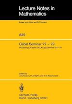 Cabal Seminar 77 – 79
