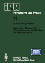 System zur Planung des Umlaufbestandes in Betrieben mit Serienfertigung