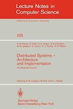 Distributed Systems - Architecture and Implementation