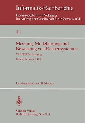 Messung, Modellierung und Bewertung von Rechensystemen