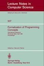 Formalization of Programming Concepts