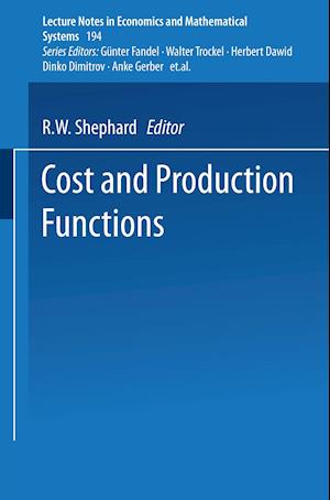 Cost and Production Functions