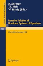 Iterative Solution of Nonlinear Systems of Equations