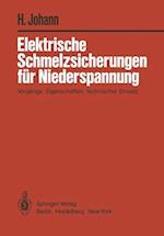 Elektrische Schmelzsicherungen für Niederspannung