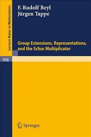 Group Extensions, Representations, and the Schur Multiplicator