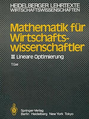 Mathematik fur Wirtschaftswissenschaftler