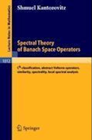 Spectral Theory of Banach Space Operators