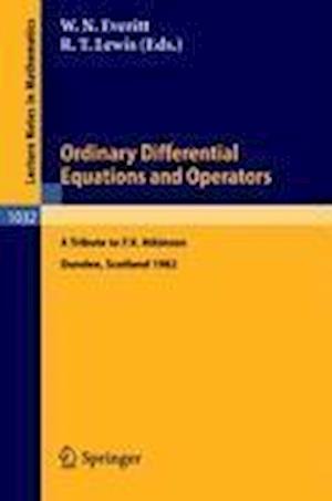 Ordinary Differential Equations and Operators