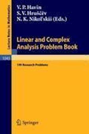 Linear Und Complex Analysis Problem Book